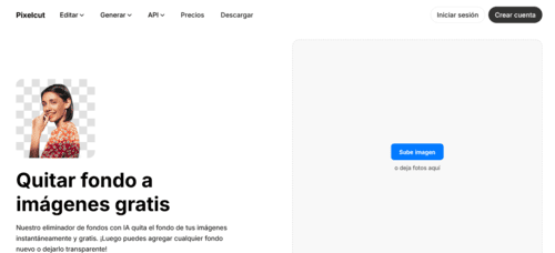 Pixelcut.ai - Inteligencia Artificial IA - inteligenciaartificial.biz
